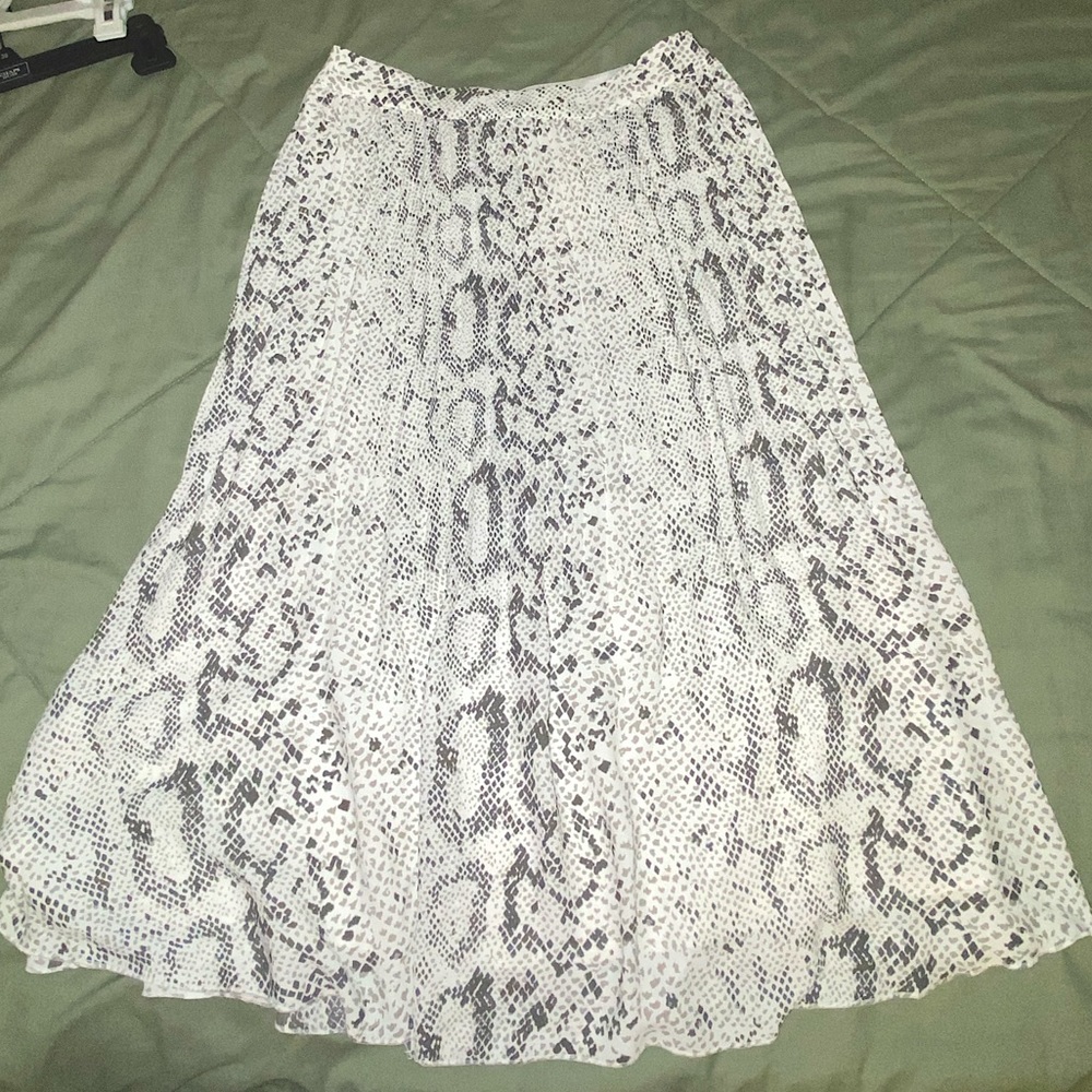 Jcrew Snake print skirt